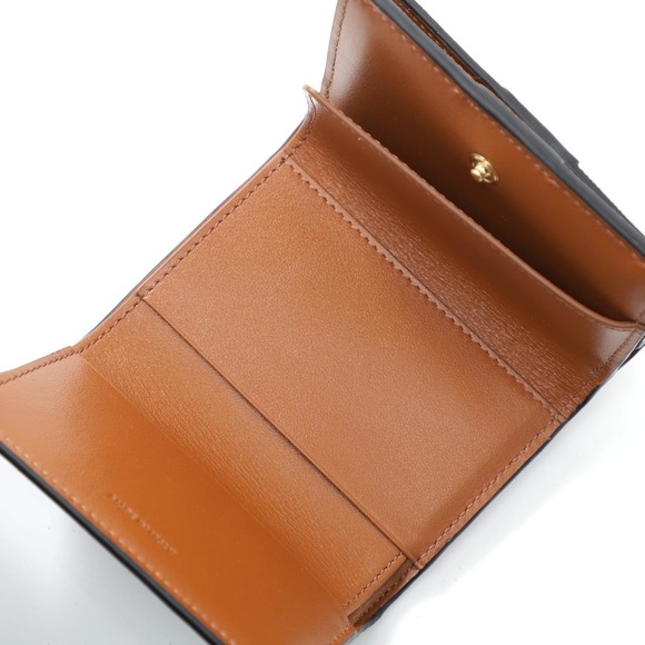 Celine Trifold Wallet with Coin Brown - Picture 4 of 7